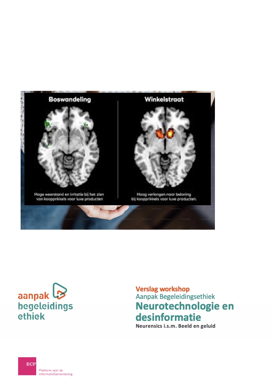 Verslag workshop begeleidingsethiek neurotech en desinformatie