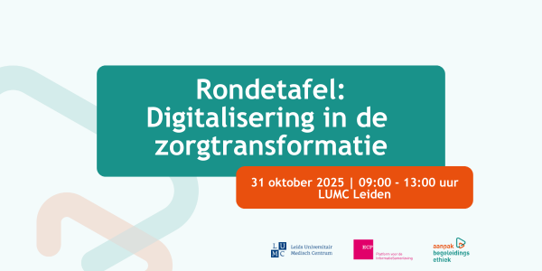 Terugblik: Rondetafel Digitalisering in de Zorgtransformatie